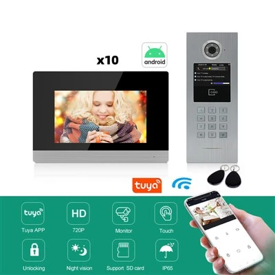 דירת מערכת אינטרקום IP